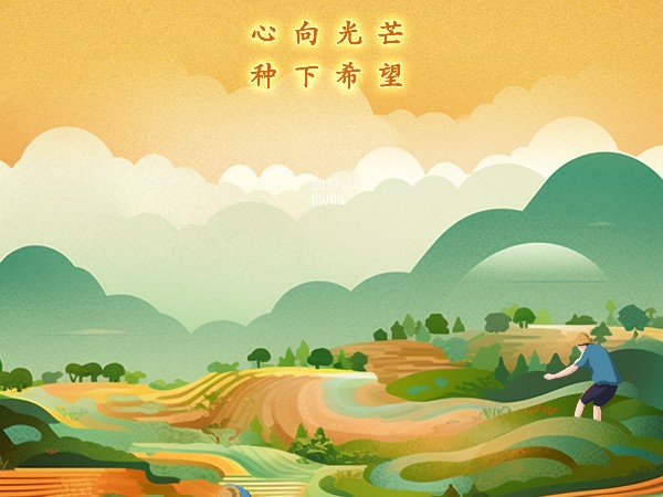 芒種，心向光芒，種下希望！